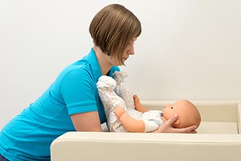 Instruktaż pielęgnacji niemowlęcia